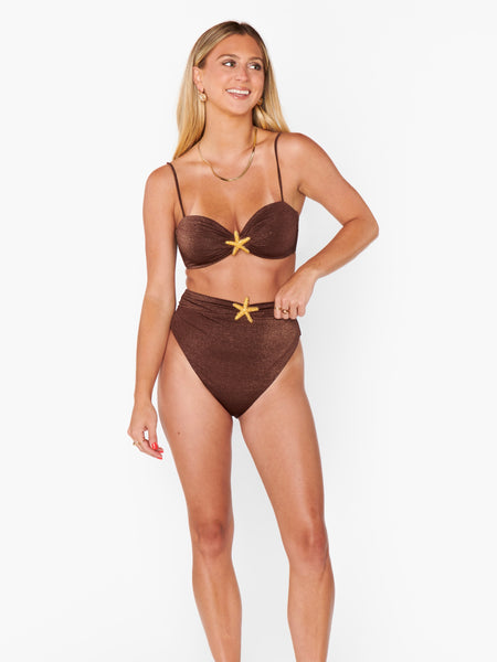 Beirut Bottom in Cinnamon Shimmer Starfish