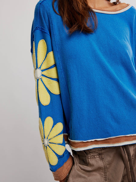 You're A Star Tee in Navy Combo