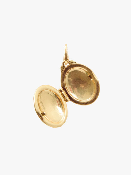Stripe Locket Charm