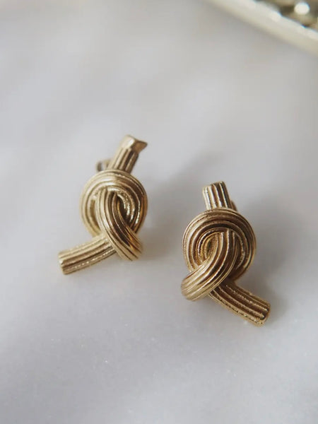 Knotted Earrings
