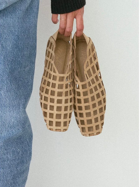 Cooper Netted Shoe in Natural