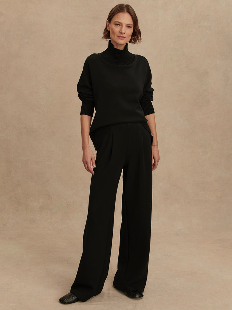 The Extra Wide Leg Pant 32 in Black
