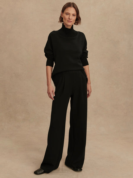 The Extra Wide Leg Pant 32 in Black