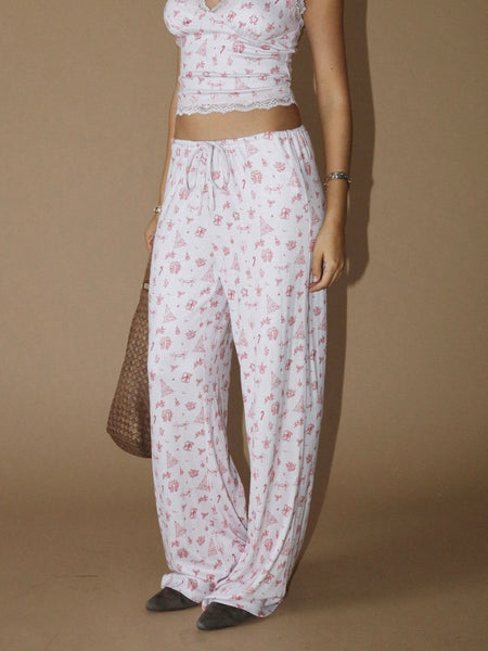 Trim the Tree Pant in Pale Lilac