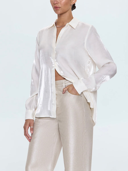 Tilda Button Up in Ecru