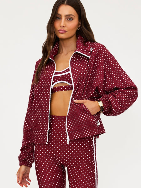 Casen Jacket in Crimson Dot