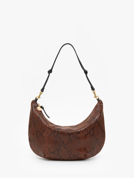 Lune Bag in Pierre Python