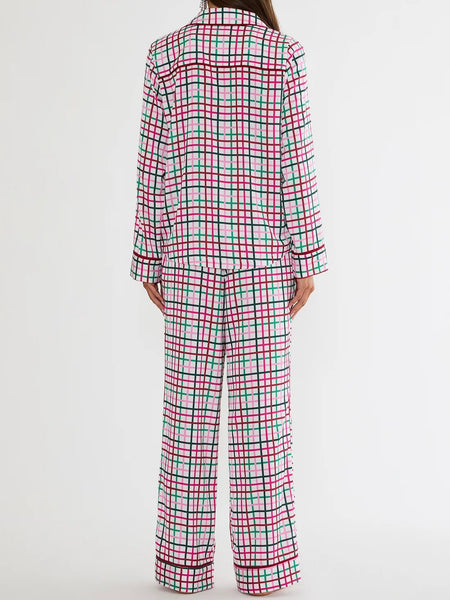 Livy & Connie PJ Set in Sprinkle Cookie Plaid