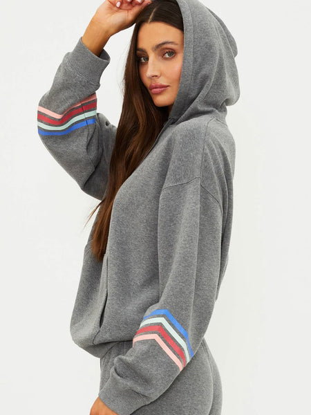 Dess Hoodie in Horizon Heather Grey