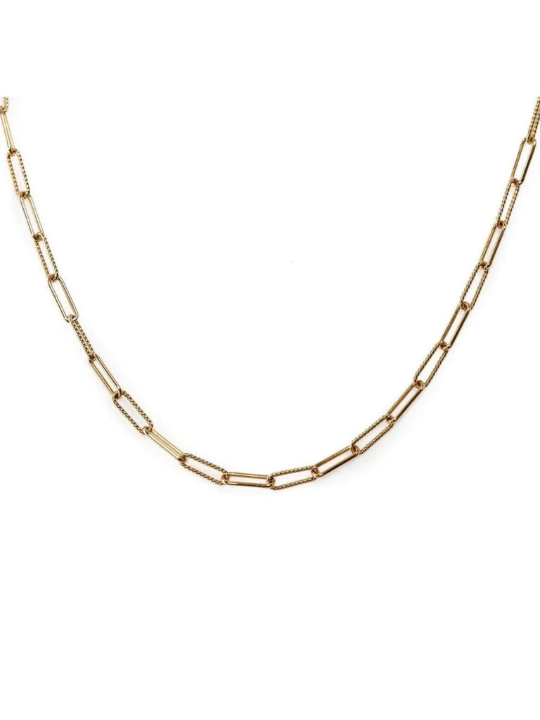 Serefina Link Necklace in Gold