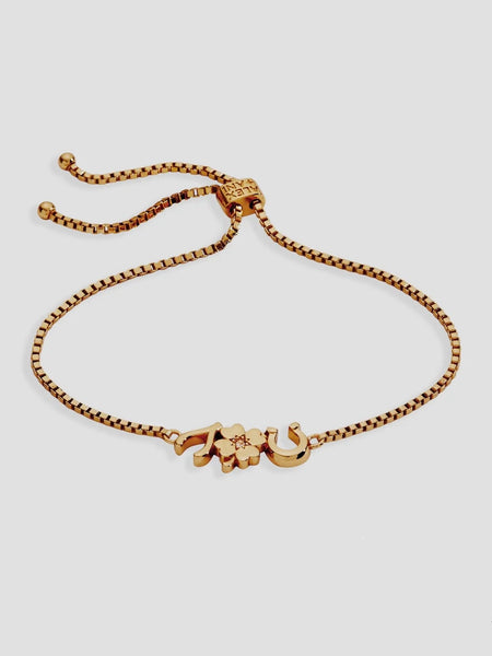 Lucky Symbol Bolo Bracelet