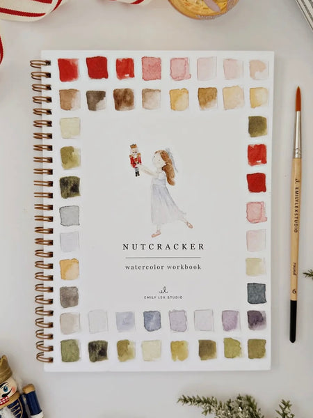 Nutcracker Watercolor Workbook