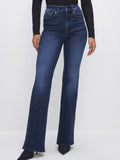 Always Fits Good Classic Bootcut Jeans in Indigo446