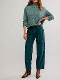 Park Ave Pant in Sea Moss