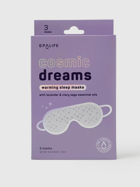Cosmic Dreams Warming Sleep Masks 3pk