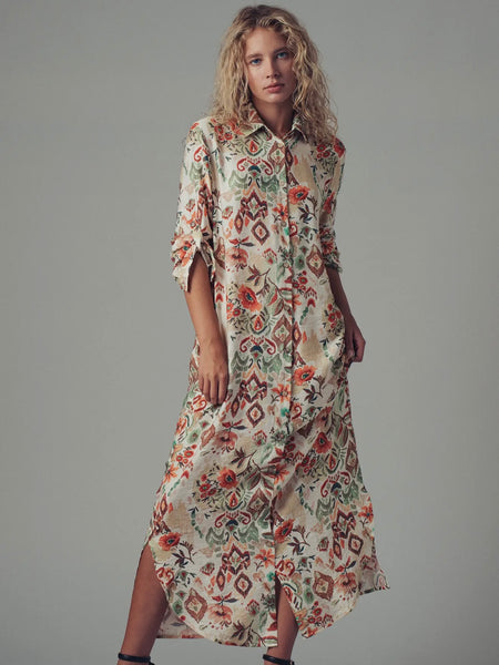 Printed & Proper Dress in Multi