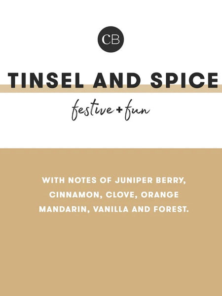 Tinsel & Spice Holiday Mini Tin 3oz