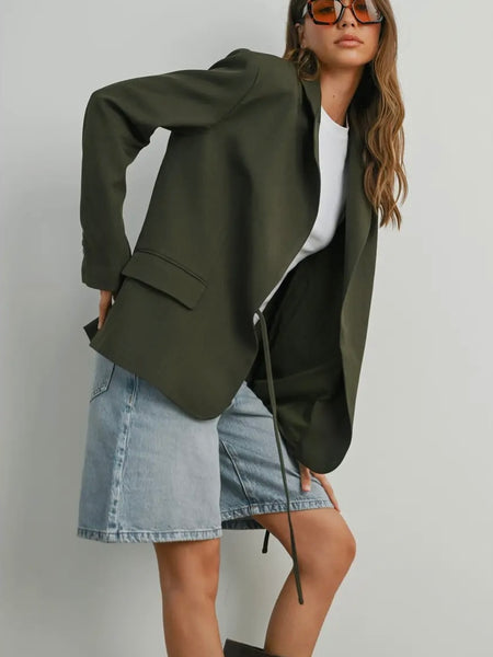 Boss Blazer in Olive