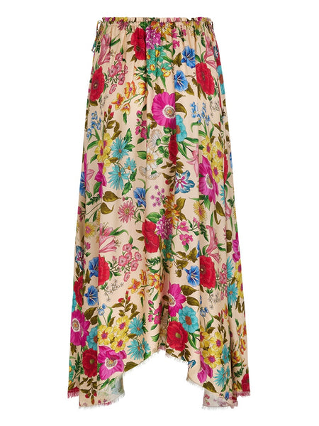 Valley of the Dolls Maxi Skirt in Opal