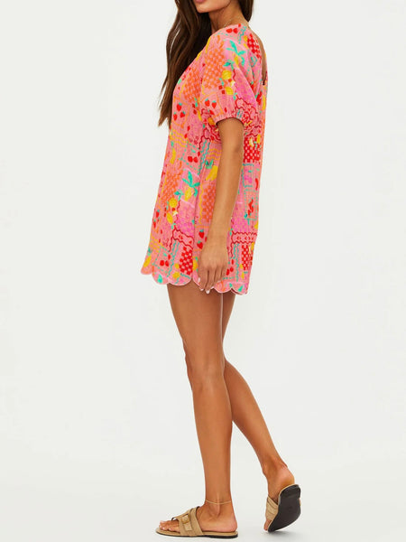 Ellery Romper in Passion Fruit