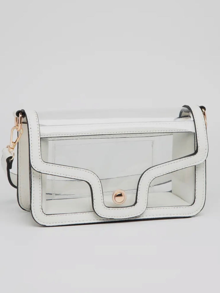 Envelope Stadium Bag in White