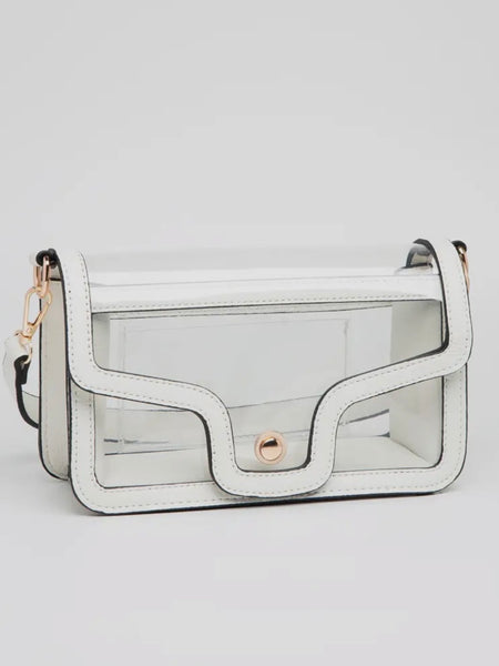 Envelope Stadium Bag in White