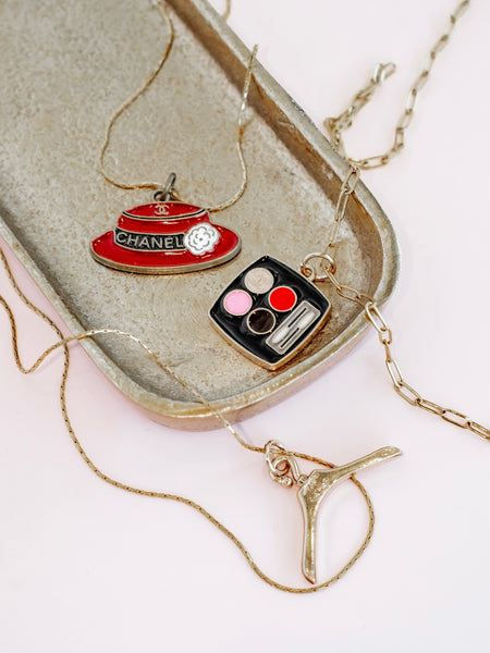 Repurposed Makeup Palette Necklace