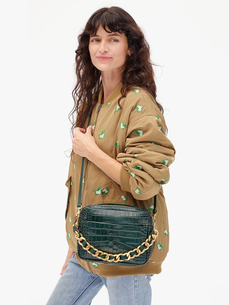 Mirabel Bag in Deep Pine Autumn Crocs