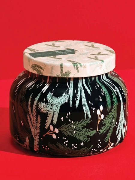 Crystal Pine Holiday Pattern Play Signature Jar 19oz