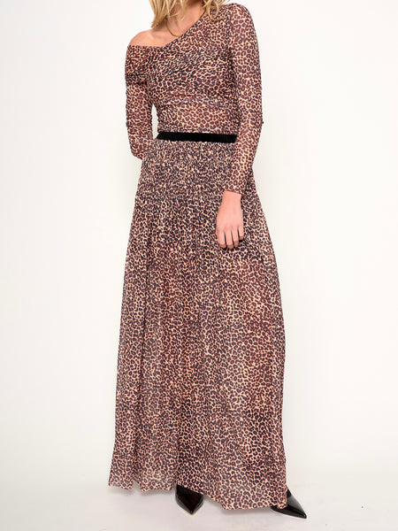 Cera Top in Mini Leopard