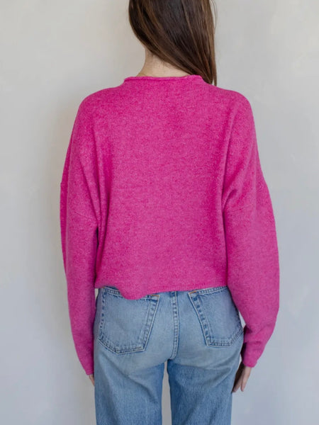 Piper Cardigan in Fuchsia