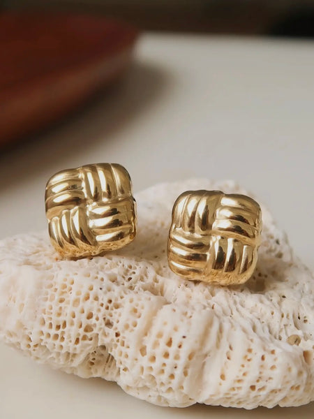 Luella Knot Stud Earrings