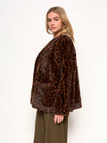 Lucia Coat in Classic Leopard