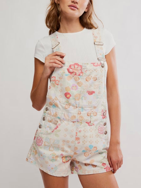 Ziggy Printed Shortall in Sun Drenched Combo