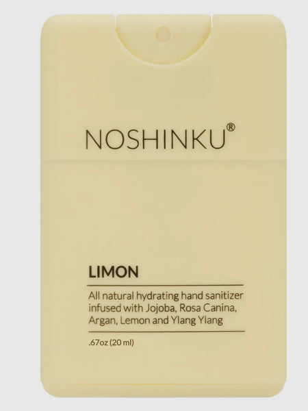 Refillable Lemon Pocket Sanitizer