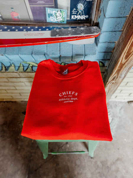 Dynamic Duo Sweatshirt in Red