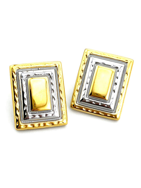 Rectangle Mix Earrings
