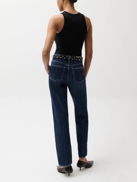 Cassie High Rise Straight Leg in Cultivate