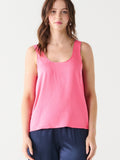 Silky Soft Tank in Bright Pink