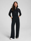 AirPique Longsleeve Jumpsuit in Very Black
