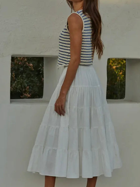 Vested Interest Stripe Top in Blue