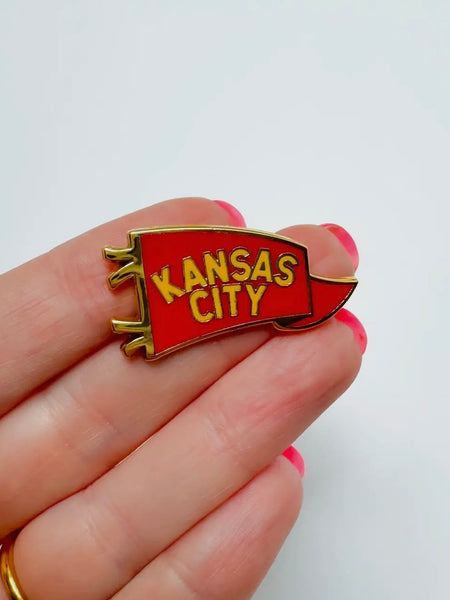 KC Pennant Pin