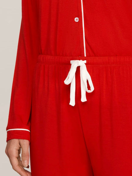 Cozy As Can Be PJ Set in Red
