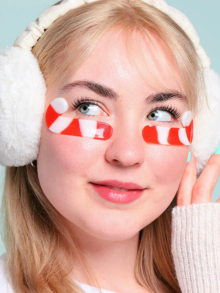 Candy Cane Undereye Masks