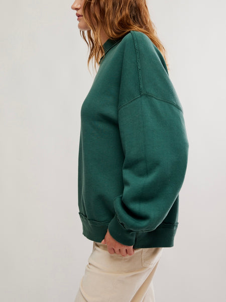 Palm Springs Pullover in Seamoss