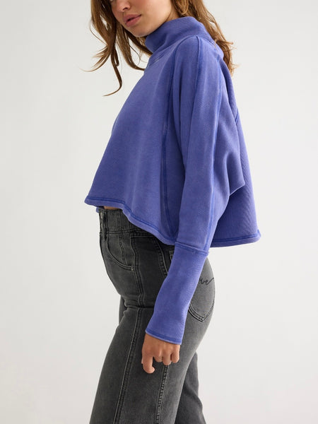 My Girl Pullover in Blue Beam
