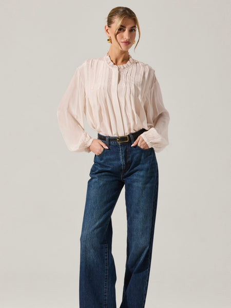 Ashton Top in Warm Champagne