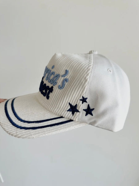 America's Finest Cord Trucker Hat