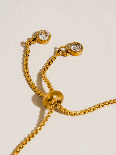 Montessa CZ Bar Bracelet