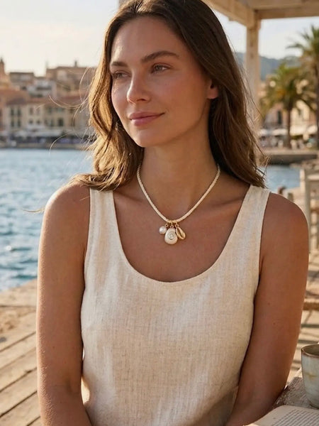 Roped In Coastal Necklace